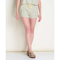 Toad&Co Taj Hemp Short Womens | Cream | Large | Christy Sports