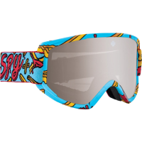 Spy Crusher Elite Jr Goggles + Bronze With Silver Spectra Mirror Lens Kids | Lt Blue | Christy Sports