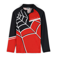 Spyder Web Zip TNeck Boys | Multi Red | X-Large | Christy Sports