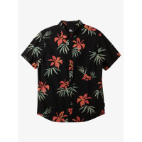 Quiksilver Apero Classic Short Sleeve Shirt Mens | Multi Black | Large | Christy Sports