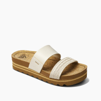 Reef Cushion Vista Hi Sandals Womens | Ivory | 9 | Christy Sports
