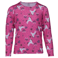 Hot Chilly's Originals Print Crewneck Kids | Pink | Large | Christy Sports