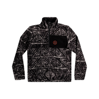 Quiksilver Aker Half-Zip Fleece Pullover Boys | Multi Black | 14 | Christy Sports