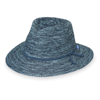 Wallaroo Straw Victoria Fedora | Multi Blue | Christy Sports
