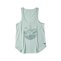 Kavu Don't Sweat It Tank Womens | Aqua | Small | Christy Sports