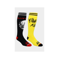 686 X Iron Maiden Socks | Multi Black | S/M | Christy Sports