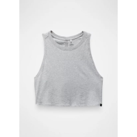 prAna Everyday Crop Tank Womens | Gray | Large | Christy Sports