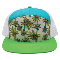 Katherine Homes Whorled Sunflowers 7 Panel Hat | Christy Sports