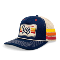 YoColorado Retro Ranger Trucker Hat | Multi Blue | Christy Sports
