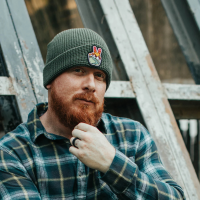 Atomic Child Peace Waffle Beanie | Olive | Christy Sports