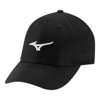Mizuno Tour Adjustable Lighweight Golf Hat | Black | Christy Sports