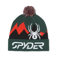 Spyder Zone Pom Beanie | Multi Green | Christy Sports