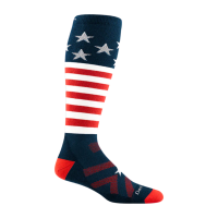 Darn Tough Captain Snow Socks Mens | Multi Navy | X-Large | Christy Sports