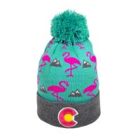 YoColorado Flamingo Beanie | Multi Turq | Christy Sports