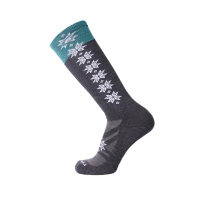 Point6 Christie ll Light OTC Socks Womens | Multi Gray | Small | Christy Sports