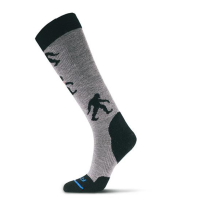 FITS Squatch Lite Merino Socks Mens | Multi Gray | Small | Christy Sports