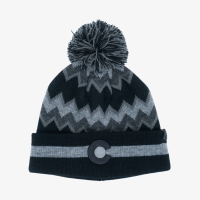 Aksels Colorado Zig Zag Beanie | Black | Christy Sports