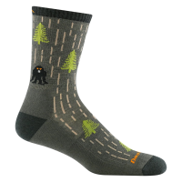 Darn Tough Goblin Hike Light Crew Socks Mens | Multi Olive | X-Large | Christy Sports