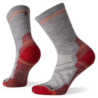 Smartwool Hike Light Cushion Crew Socks Womens | Multi Gray | Large | Christy Sports