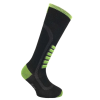 Eurosock Silver Ski Light Socks Kids | Multi Black | XX-Small | Christy Sports