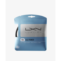 Wilson LUX ALU Power 125 Black Tennis Strings | Black | Christy Sports