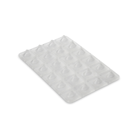 Crab Grab Shark Teeth Stomp Pad | Crystal (Clear) | Christy Sports