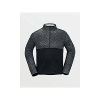 Volcom Gridlock Mock Neck Fleece Mens | Multi Black | Large | Christy Sports