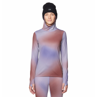 Mountain Hardwear Butter Up Long Sleeve Hoodie Womens | Multi Purple | Medium | Christy Sports