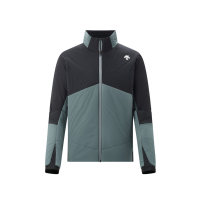 Descente Stretch Mid-Layer Jacket Mens | Multi Gray | Large | Christy Sports