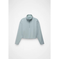 prAna Shea Half Zip Womens | Aqua | Medium | Christy Sports