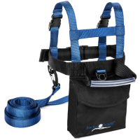 Lucky Bums Ski Trainer Harness with Grip 'n Guide Handle, Leashes and Backpack | Christy Sports