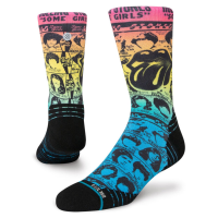 Stance The Rolling Stones X Crew Socks | Multi Black | Medium | Christy Sports