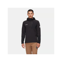 Mammut Madris Light ML Half Zip Hoodie Mens | Black | XX-Large | Christy Sports