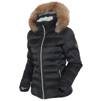 Sunice Fiona Jacket With Removable Fur Womens | Black | 10 | Christy Sports