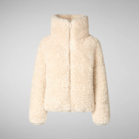 Save the Duck Kennie Faux fur Jacket Womens | Natural | Medium | Christy Sports