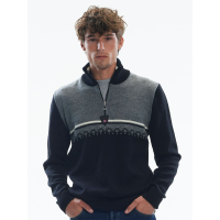 Dale of Norway Lahti Sweater Mens | Multi Black | Medium | Christy Sports