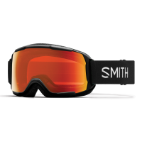 Smith Grom Goggles + Chromapop Red Mirror Lens Kids | Black | Christy Sports