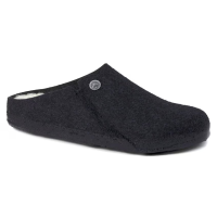 Birkenstock Zermatt Shearling Narrow Slippers Womens | Charcoal | 41 | Christy Sports