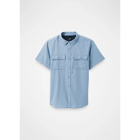prAna Lost Sol Short Sleeve Shirt Mens | Lt Blue | X-Large | Christy Sports
