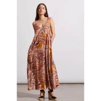 Tribal Printed Flowy Maxi Dress Womens | Multi Pink | Medium | Christy Sports