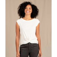 Toad&Co Anza Short Sleeve Shirt Womens | White | Large | Christy Sports