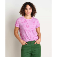 Toad&Co Primo Short Sleeve Crew Womens | Purple | Large | Christy Sports
