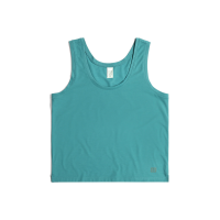 Topo Designs Global Flip Reverse Tek Tank Womens | Turq | Small | Christy Sports