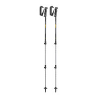 Leki Journey Lite Trekking Poles | Multi Black | Christy Sports