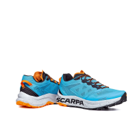 Scarpa Spin Planet Trail Running Shoes Mens | Lt Blue | 43 | Christy Sports