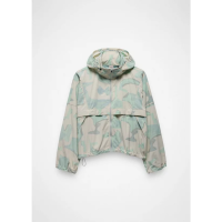 prAna Encinitas Windbreaker Womens | Multi Aqua | Large | Christy Sports