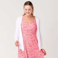 Krimson Klover Breezy Cardigan Womens | White | Medium | Christy Sports