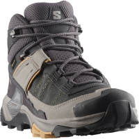 Salomon X Ultra 5 Mid Gore-Tex Hiking Boots Womens | Multi Charcoal | 8 | Christy Sports