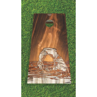 Yardhouse Creations Utah Delicate Arch Cornhole Board + Bags | Christy Sports