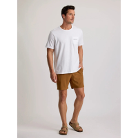 Free Fly Evenfall Pocket Tee Mens | White | X-Large | Christy Sports